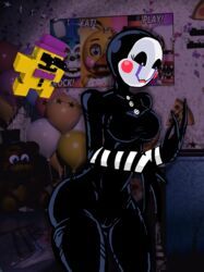 classic_fnaf_2_marionette, classic_fnaf_2_puppet, fredbear_(fnaf), golden_freddy, golden_freddy_(fnaf)