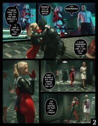 batman, batman_(bruce_wayne), bruce_wayne, dick_grayson, harley_quinn