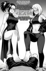 izuku_midoriya, momo_yaoyorozu, ochako_uraraka, my_hero_academia, mr.skull