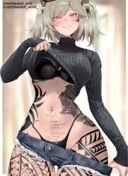 burnice_white, blacked, zenless_zone_zero, blacked_wrld, 1girl