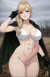 jajka_(girls_und_panzer), girls_und_panzer, 1futa, 1futanari, army