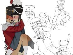 barry_(guts_and_blackpowder), prussian_officer_(guts_and_blackpowder), guts_and_blackpowder, yunnkund, 2boys