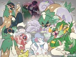 baile_oricorio, decidueye, esmeralda_(oricorio), generation_5_pokemon, generation_6_pokemon