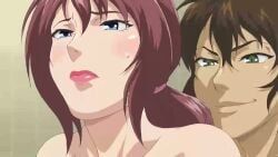 fujishima_yukie, aniki_no_yome-san_nara_ore_ni_hamerarete_hiihii_itteru_tokoro_da_yo, 1boy, 1girls, adult_female