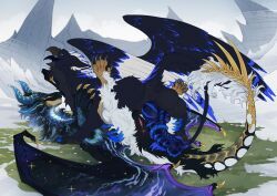 mythology, dcayorcus, avian, balls, beak