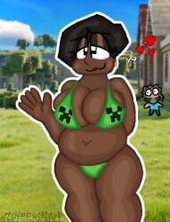 creeper_(minecraft), dawn_(a_minecraft_movie), steve_(minecraft), a_minecraft_movie, minecraft