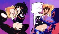 gwen_stacy, gwen_stacy_(spider-verse), miguel_o'hara, miles_morales, peni_parker