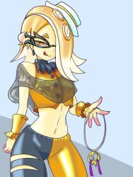 frye_(splatoon)_(cosplay), octoling, shiver_(frostyfest), shiver_(splatoon), nintendo