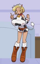angol_mois, keroro_gunsou, umaiplum, alternate_breast_size, blonde_hair