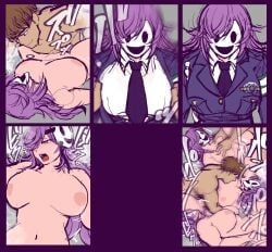 yayoi_kusakabe, high-rise_invasion, tenkuu_shinpan, 3mandrill, 1boy1girl
