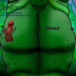 tyranitar, heract_naught, ass, ass_focus, big_ass