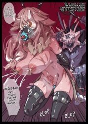 hilichurls_(species), yae_miko, genshin_impact, hoyoverse, miwerjooggetser