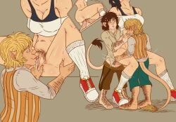 anon, anonymous_female, frodo_baggins, hobbit_(lotr), samwise_gamario_gamgee