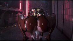 eve_(stellar_blade), stellar_blade, nsfwmegaera, 1girls, anus
