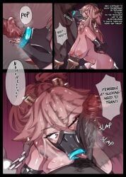 hilichurls_(species), yae_miko, genshin_impact, hoyoverse, miwerjooggetser