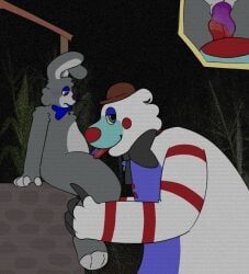rocket_(the_walten_files), showbear_(the_walten_files), bunnyfarm, the_walten_files, felixmcfurry