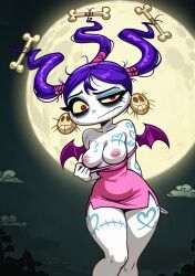 voodoo_mama_(rayman), rayman_(series), female, purple_hair