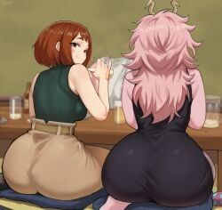 ashido_mina, ashido_mina_time-skip, hagakure_toru, mina_ashido, mina_ashido_time-skip