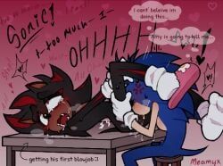 shadow_the_hedgehog, sonadow, sonic_the_hedgehog, sega, sonic_(series)
