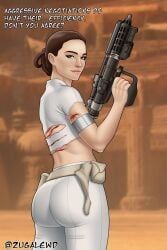 padme_amidala, star_wars, zugalewd, 1girls, big_ass
