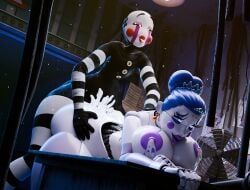 ballora_(fnafsl), marionette_(fnaf), puppet_(fnaf), five_nights_at_freddy's, five_nights_at_freddy's:_sister_location