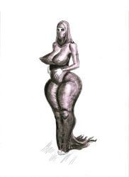 thor16000, 1girls, ass, big_ass, big_breasts