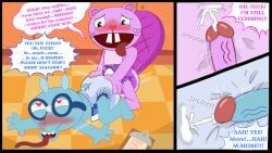 sniffles_(htf), toothy_(htf), happy_tree_friends, mrwhiskerz, diaper