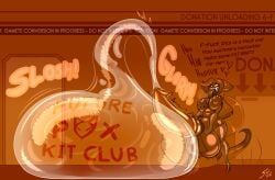 saliant_(character), grayscalerain, saliant, after_vore, animal_humanoid