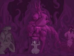 adepta_sororitas, chaos_daemon, daemon_of_slaanesh, eternal_rose_(darkescape), female_tyranid
