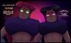 blackfire, starfire, cartoon_network, dc, dc_comics
