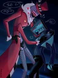 valentino_(hazbin_hotel), vox_(hazbin_hotel), hazbin_hotel, hellaverse, anthro