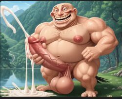 troll_face, trollge, trollface, big_belly, big_penis