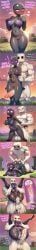 enderwoman, iron_golem_(minecraft), minecraft, cocky69, 1boy