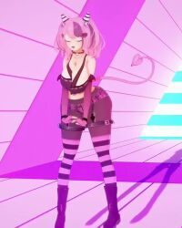 ironmouse, ironmouse_(pink_rock), indie_virtual_youtuber, me!me!me!, ass