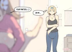 karen_(lewdua), natasha_(lewdua), nessie_(lewdua), original, lewdua