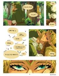 link, link_(ocarina_of_time), princess_zelda, zelda_(ocarina_of_time), nintendo