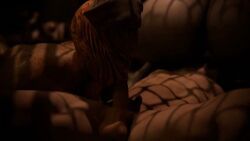 bubble_head_nurse, female_pyramid_head, pyramid_head, silent_hill, semelion