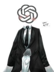 chatgpt, 1boy, 1male, aroused_male, black_suit