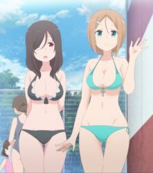 osonoi_maiko, uchifuji_mea, silver_link_(studio), sunoharasou_no_kanrinin-san, 2girls