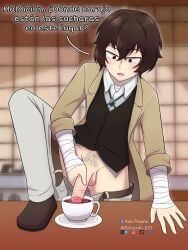 dazai_osamu, osamu_dazai, bungo_stray_dogs, adrisushi823, 1boy