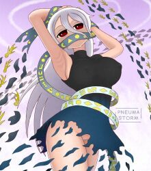 yuiman_asama, fossilized_wonders, touhou, pneuma_storm, female