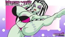 frankie_stein, monster_high, riffsandskulls, bikini, female_only