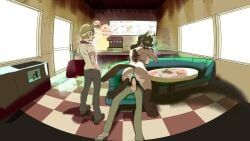 wagooga, ahoge, anal, anal_penetration, anthro