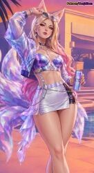ahri, ahri_(league_of_legends), gta_vi_cover_girl, vice_city_cover_girl, grand_theft_auto