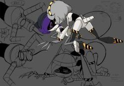 uzi_(murder_drones), uzi_doorman, v_(murder_drones), glitch_productions, murder_drones