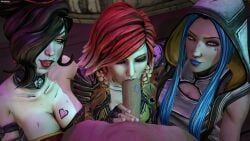 lilith_(borderlands), mad_moxxi, maya_(borderlands), siren_(borderlands), borderlands