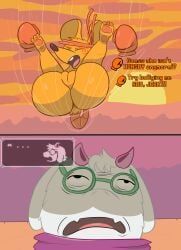 orange_(deltarune), ralsei, willem_dafoe, deltarune, undertale_(series)
