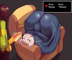 boss_monster_(undertale), kris_(deltarune), kris_dreemurr, soul_(undertale), toriel
