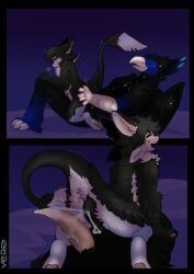 fyr_(fenrir784), avali, mythology, black_border, 3_toes
