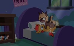 fluffy_pony, mlp, cub, cub_on_cub, feral